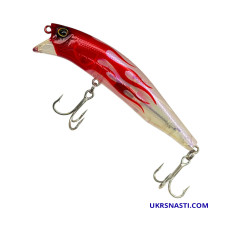 Воблер Daiwa Morethan Crosswake R 90F цвет Keimura Fire Clear Pearl